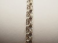 Серебряная цепь 70 см. плетение Бисмарк - 10