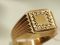 Мужское кольцо (золочение)-526